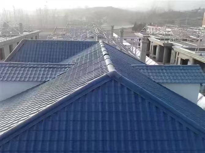 合成樹(shù)脂瓦案例