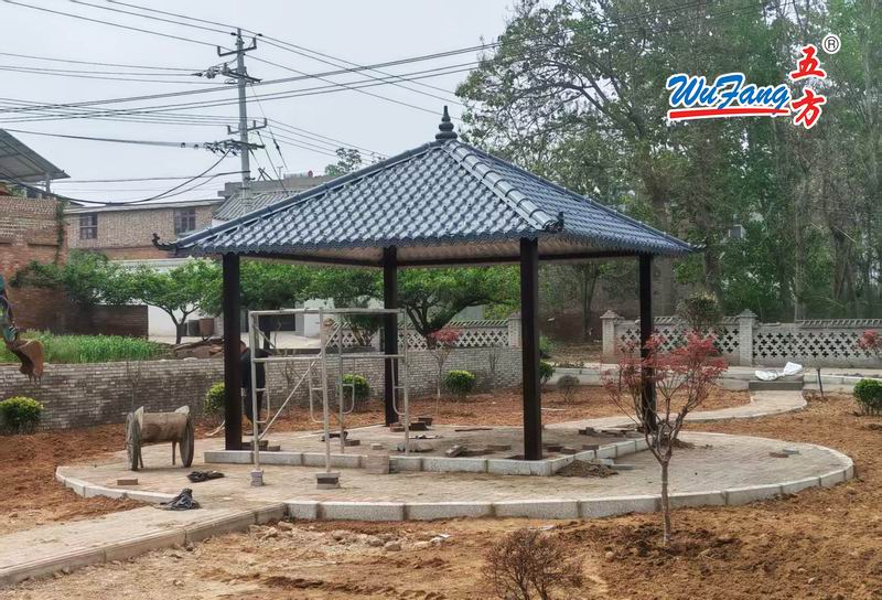 合成樹(shù)脂瓦案例